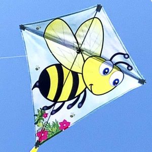 Bumble Bee diamond kite flying